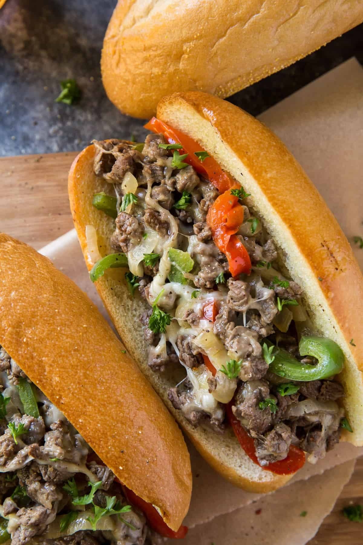 Sofia Special Cheese Steak.