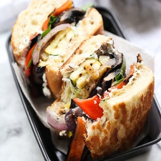 Grill Veggie on roll with masala ff