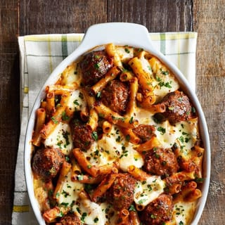 Ziti with Meatballs