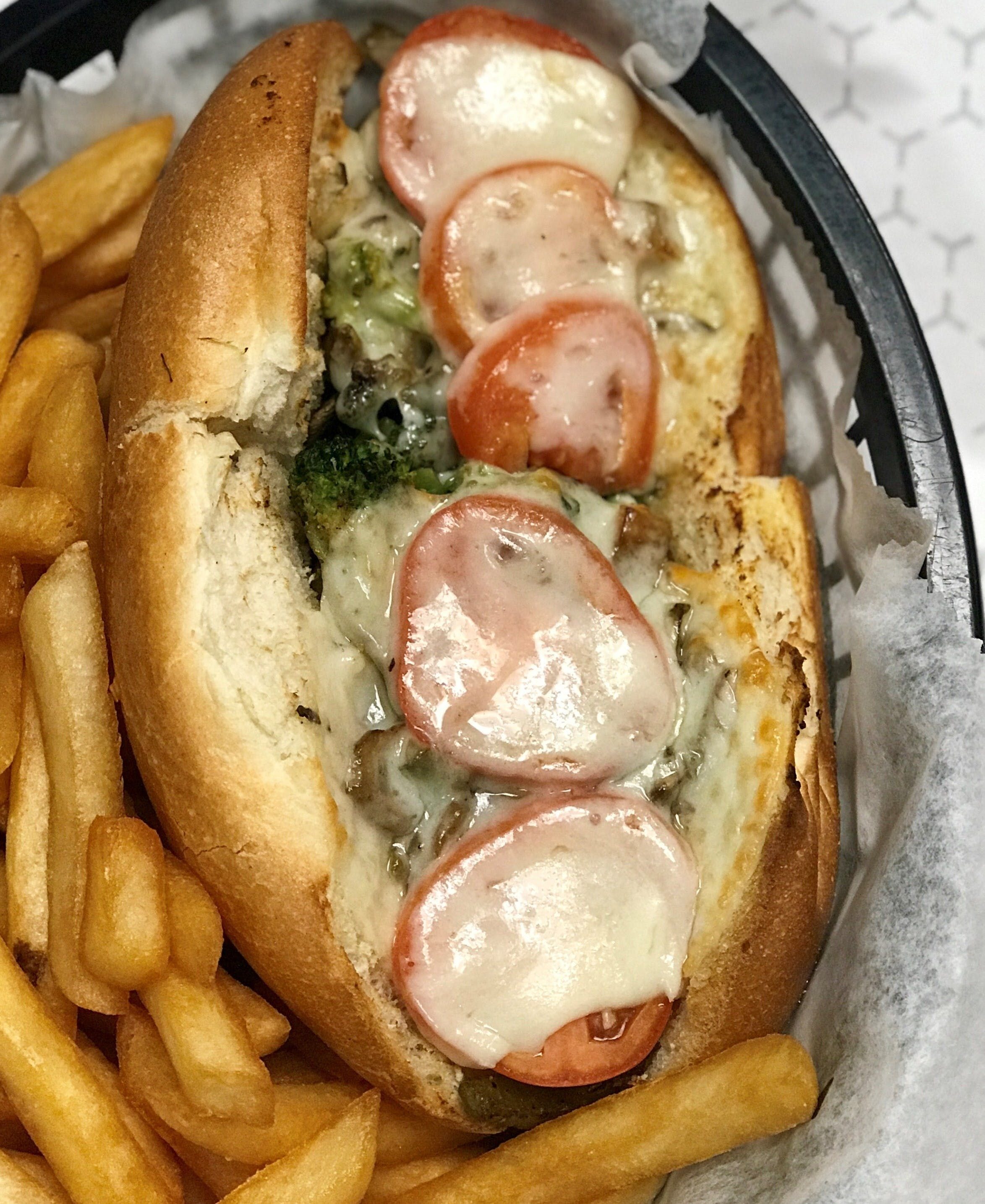 Veggie Hot Sub.