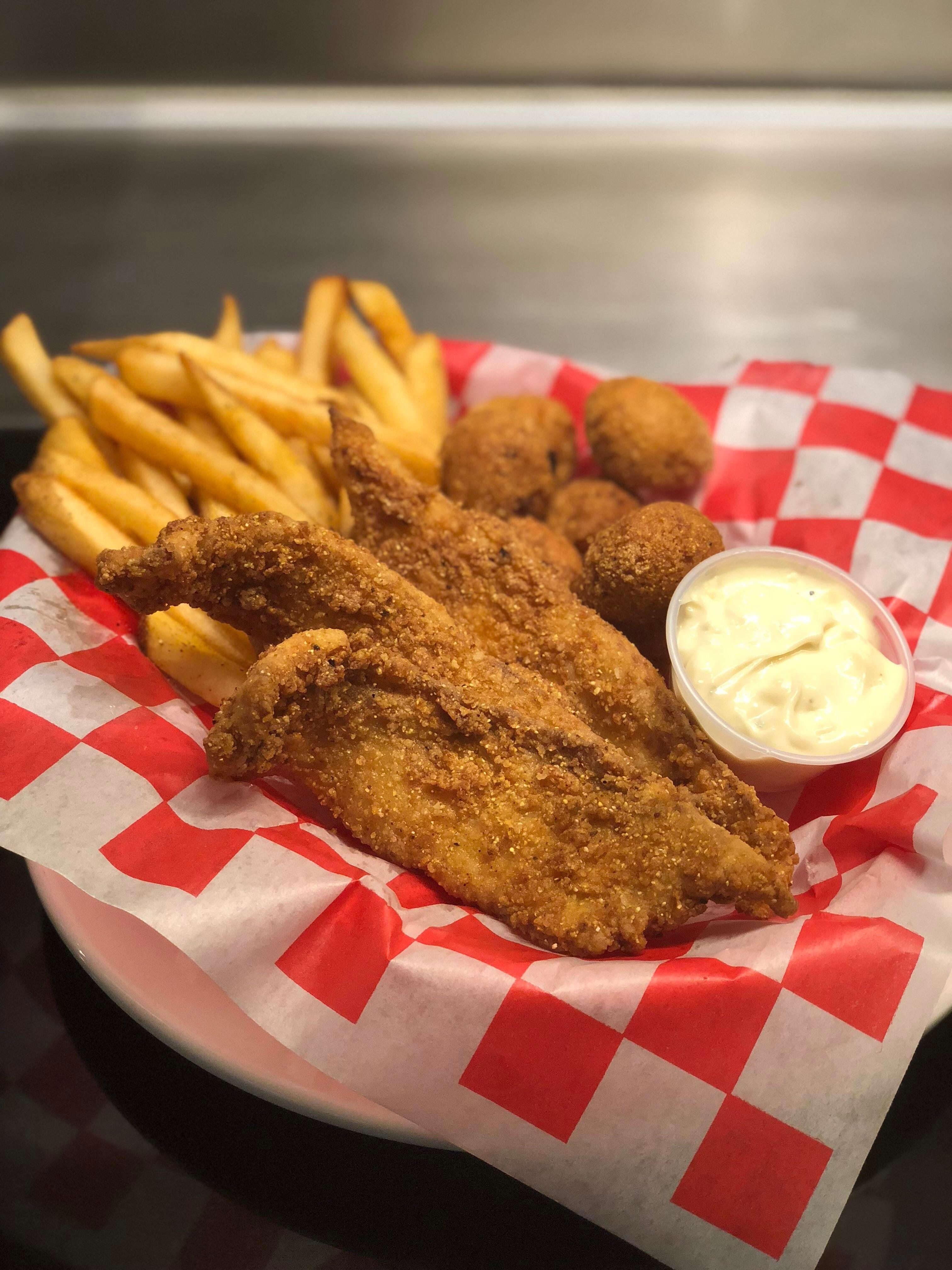 Flounder Platter.