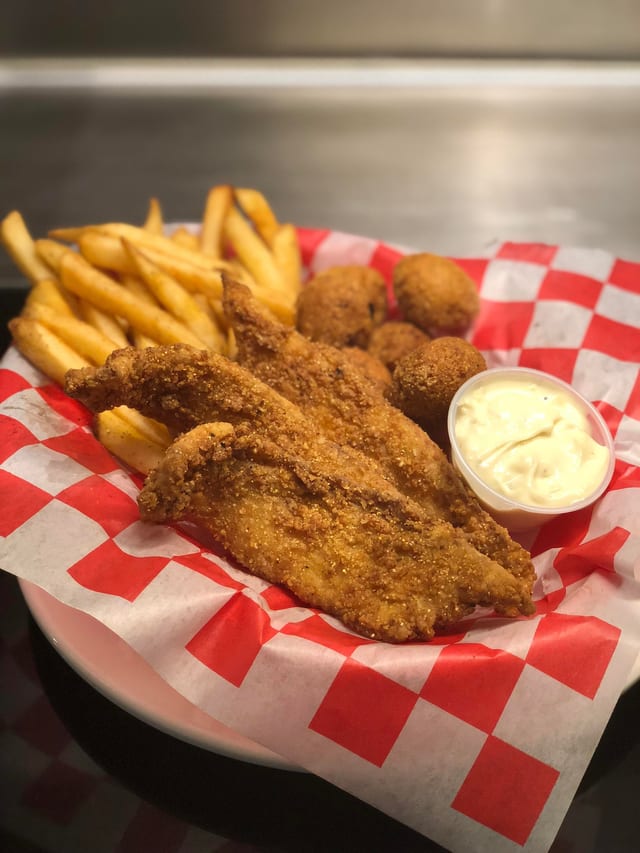 Flounder Platter.